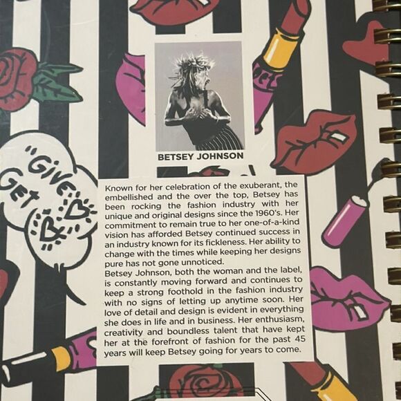 betsey johnson journal - Picture 3 of 4
